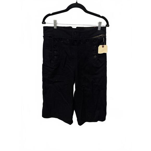 Vintage 1970s US Navy Wool Sailor Pants made Shorts 32X15